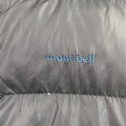 Mont-bell　モンベル　リバーシブルダウンジャケット　ダウン90％　紺　ネイビー　黒　ブラック　Mサイズ