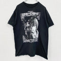 古着 used　デスノート　DEATH NOTE　半袖アニメプリントTシャツ　レトロ　クルーネック　黒　ブラック　Lサイズ　