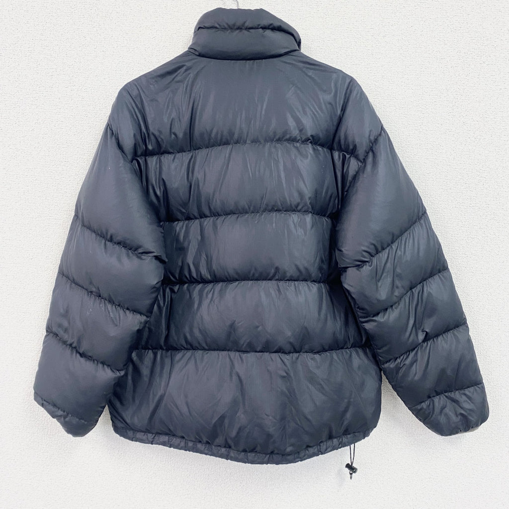 Mont-bell　モンベル　リバーシブルダウンジャケット　ダウン90％　紺　ネイビー　黒　ブラック　Mサイズ