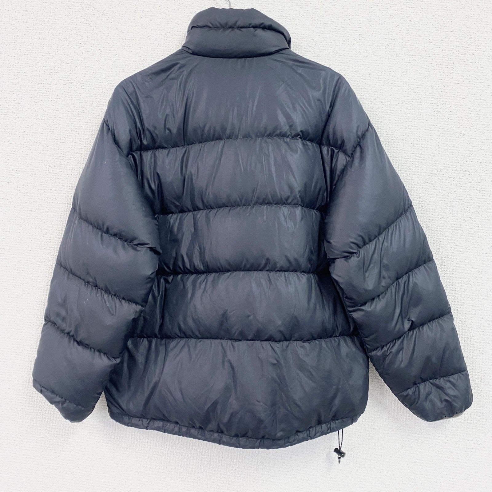 Mont-bell　モンベル　リバーシブルダウンジャケット　ダウン90％　紺　ネイビー　黒　ブラック　Mサイズ