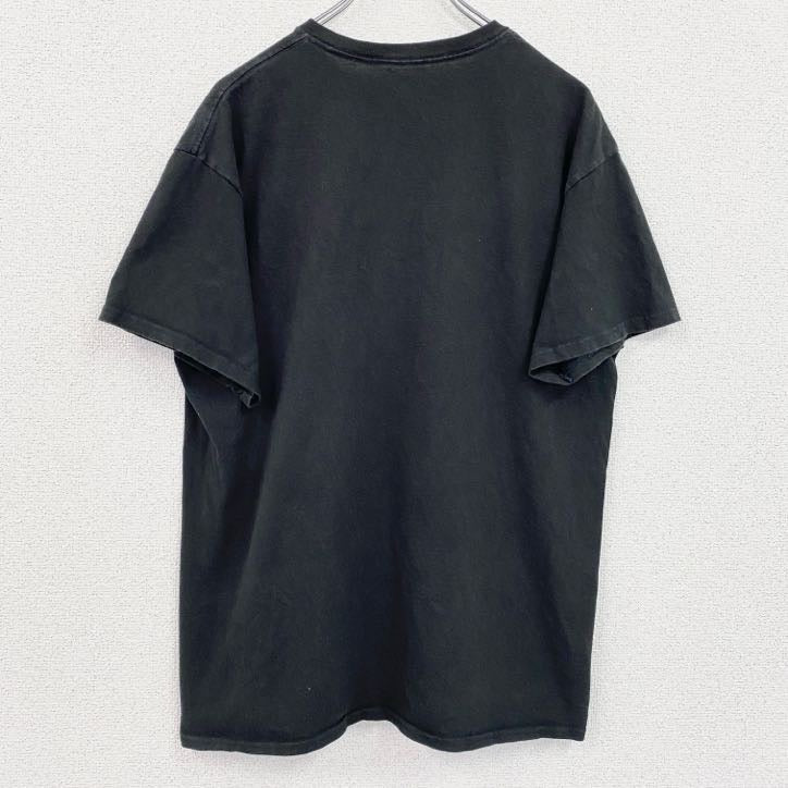 古着 used　デスノート　DEATH NOTE　半袖アニメプリントTシャツ　レトロ　クルーネック　黒　ブラック　Lサイズ　