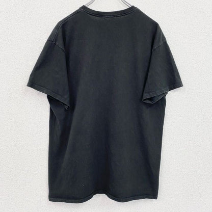 古着 used　デスノート　DEATH NOTE　半袖アニメプリントTシャツ　レトロ　クルーネック　黒　ブラック　Lサイズ　