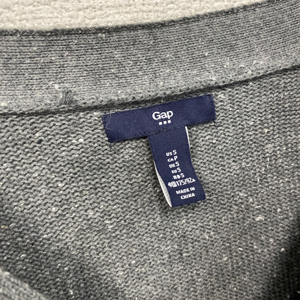 GAP　ギャップ　コットンニットセーター　灰色　グレー　Sサイズ