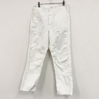 orSlow　オアスロウ　フレンチワークパンツ　ボタンフライ　白　ホワイト　1サイズ