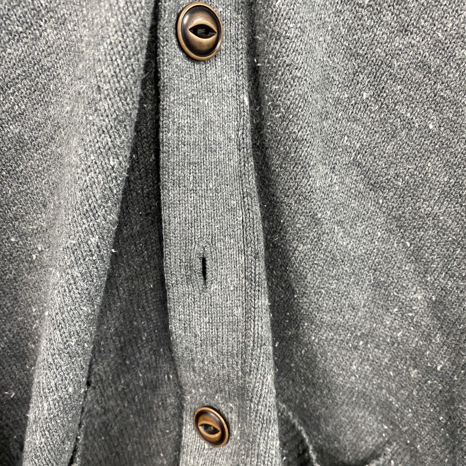 GAP　ギャップ　コットンニットセーター　灰色　グレー　Sサイズ