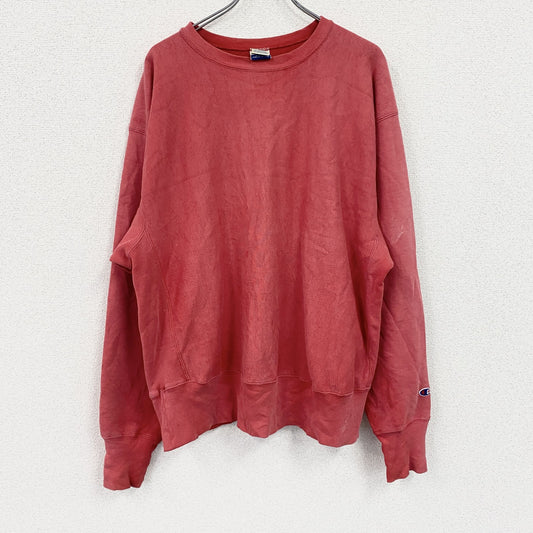 Champion　チャンピオン　リバースウィーブ　スウェット/トレーナー　フェード　赤　レッド　XLサイズ