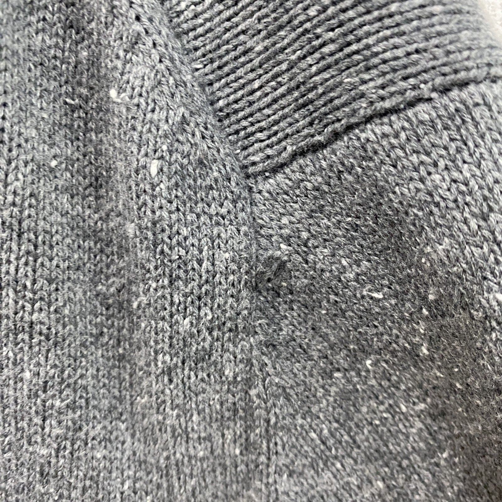 GAP　ギャップ　コットンニットセーター　灰色　グレー　Sサイズ
