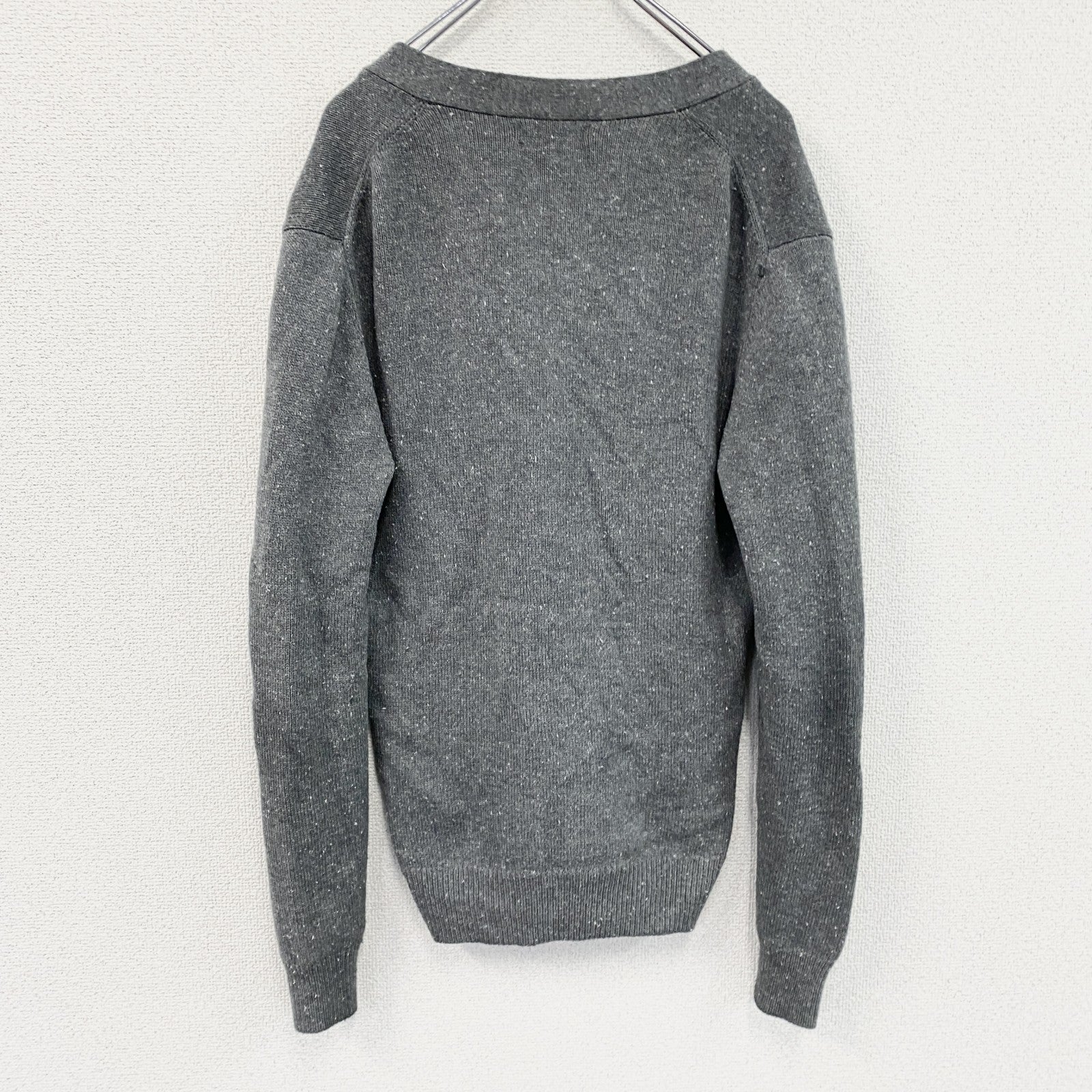 GAP　ギャップ　コットンニットセーター　灰色　グレー　Sサイズ