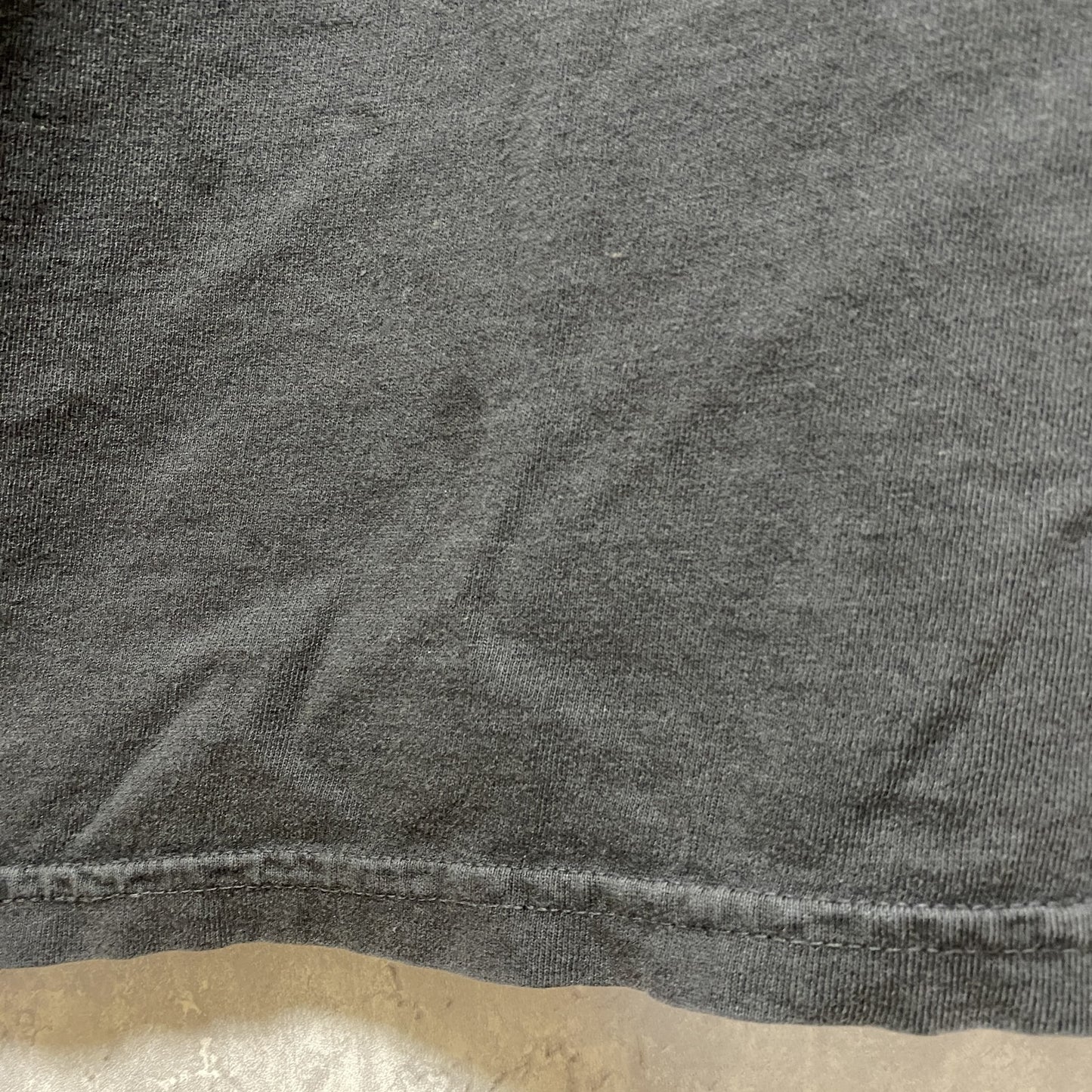 古着 used　POLOJEANS　ポロジーンズ　半袖プリントTシャツ　クルーネック　黒　ブラック　春夏服　Mサイズ