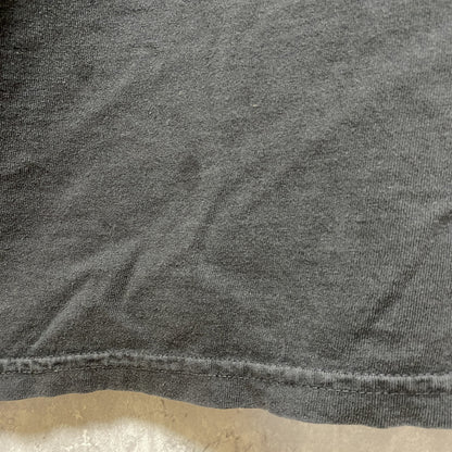 古着 used　POLOJEANS　ポロジーンズ　半袖プリントTシャツ　クルーネック　黒　ブラック　春夏服　Mサイズ