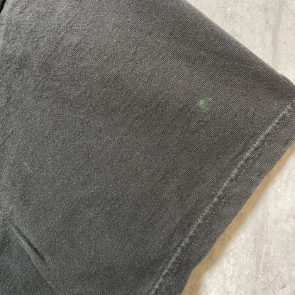 古着 used　POLOJEANS　ポロジーンズ　半袖プリントTシャツ　クルーネック　黒　ブラック　春夏服　Mサイズ