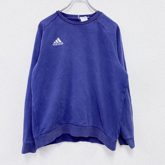 adidas　アディダス　スウェット/トレーナー　パフォーマンスロゴ　紺　ネイビー　Lサイズ
