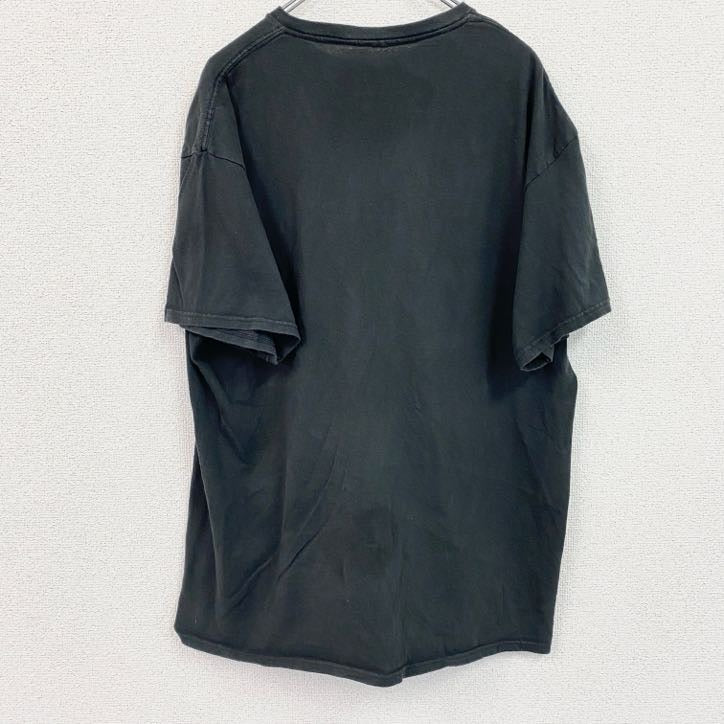 古着 used　東京喰種　トーキョーグール　半袖アニメプリントTシャツ　レトロデザイン　クルーネック　黒　ブラック　XLサイズ