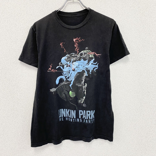 Linkin Park　リンキンパーク　半袖プリントバンドTシャツ　ザハンディングパーディー　黒　ブラック