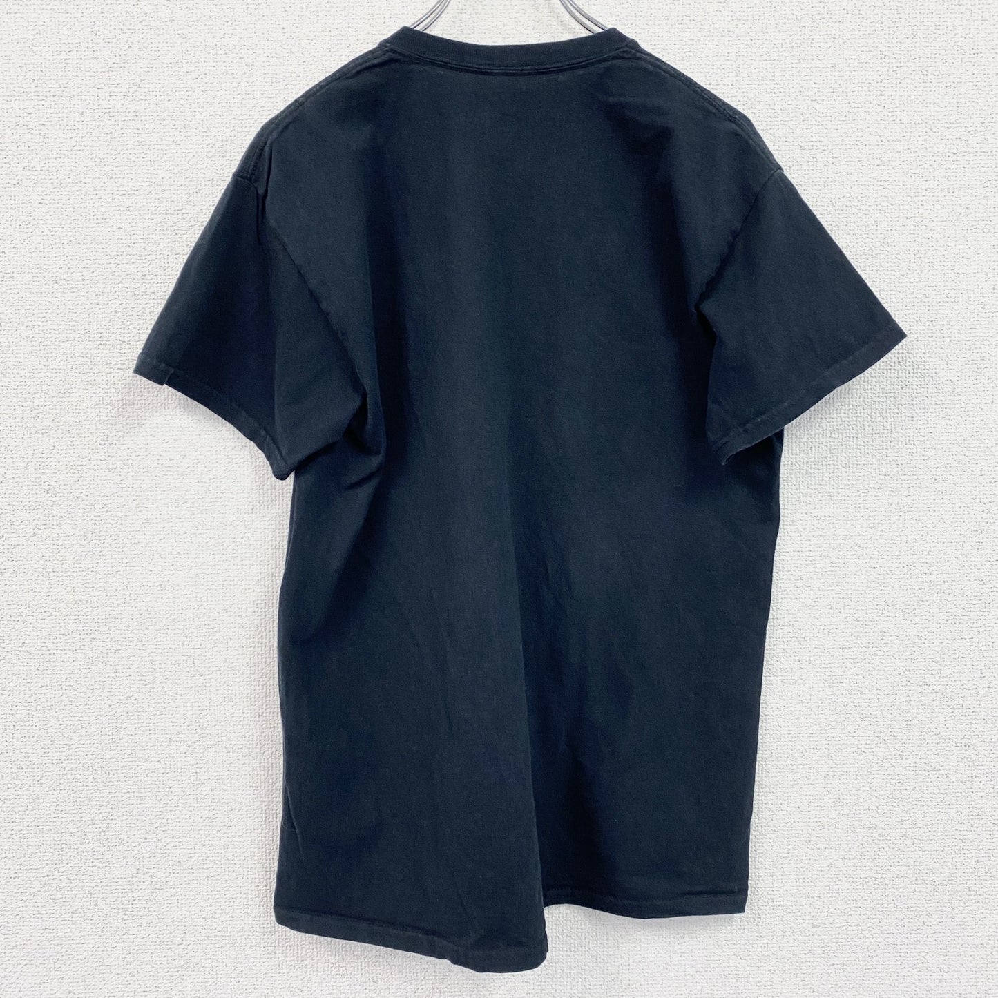 古着 used　COWBOYBEBOP　カウボーイビバップ　半袖アニメプリントTシャツ　クルーネック　黒　ブラック　Mサイズ