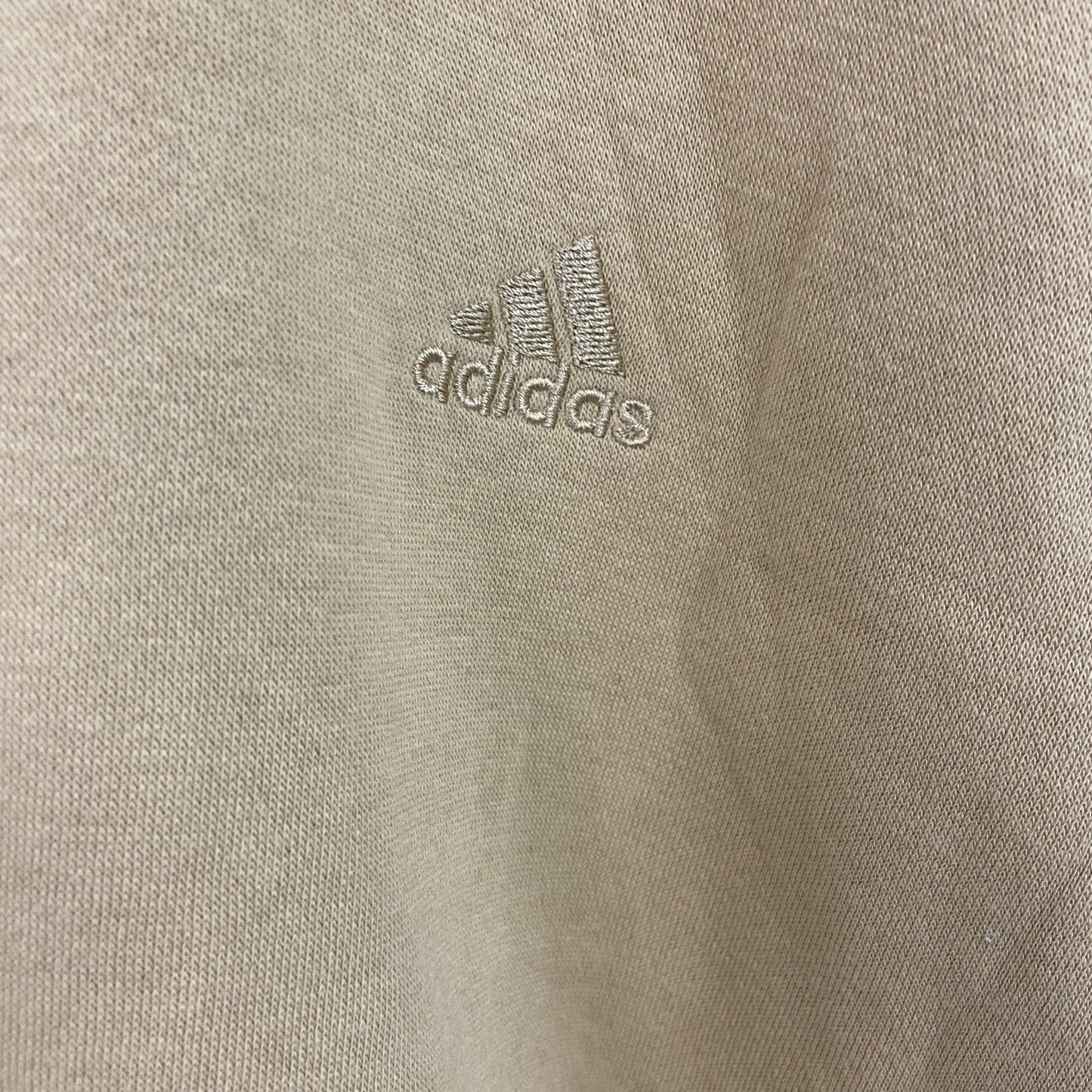 adidas　アディダス　フルジップスウェットパーカー/フーディー　からし色　XLサイズ