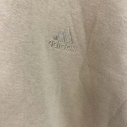 adidas　アディダス　フルジップスウェットパーカー/フーディー　からし色　XLサイズ