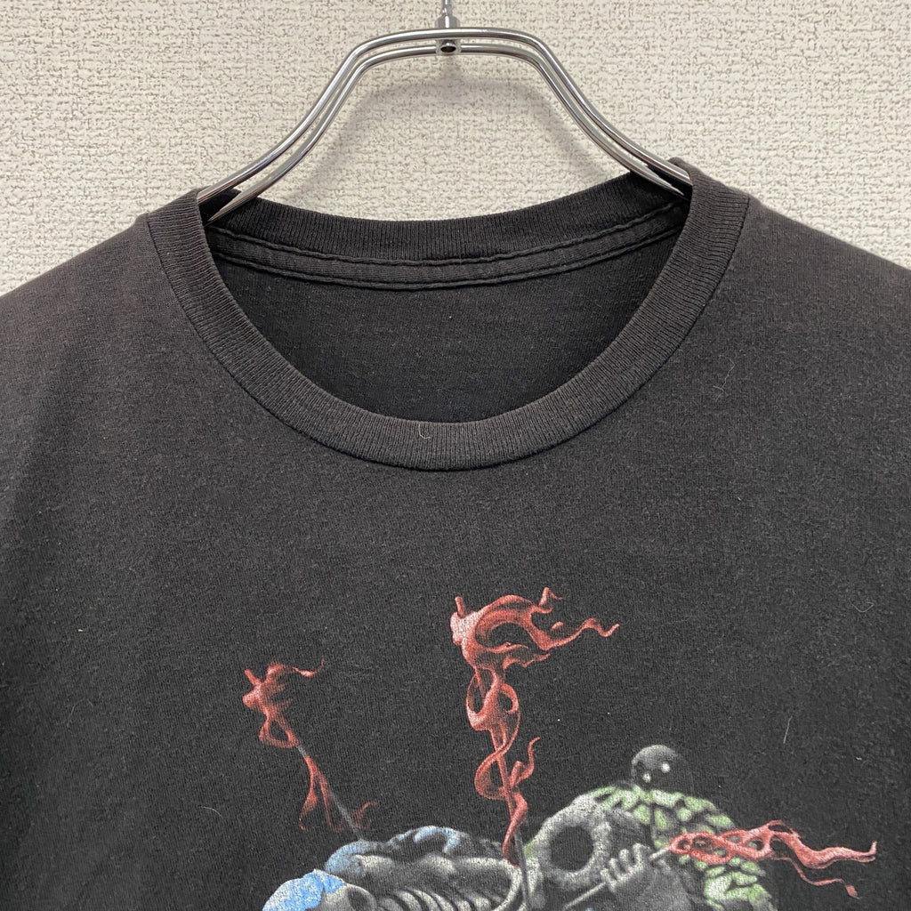 Linkin Park　リンキンパーク　半袖プリントバンドTシャツ　ザハンディングパーディー　黒　ブラック