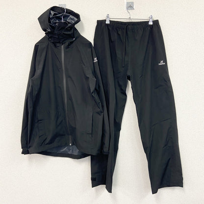TULTEX　アクティブレインスーツ/セットアップ　黒　ブラック　LLサイズ