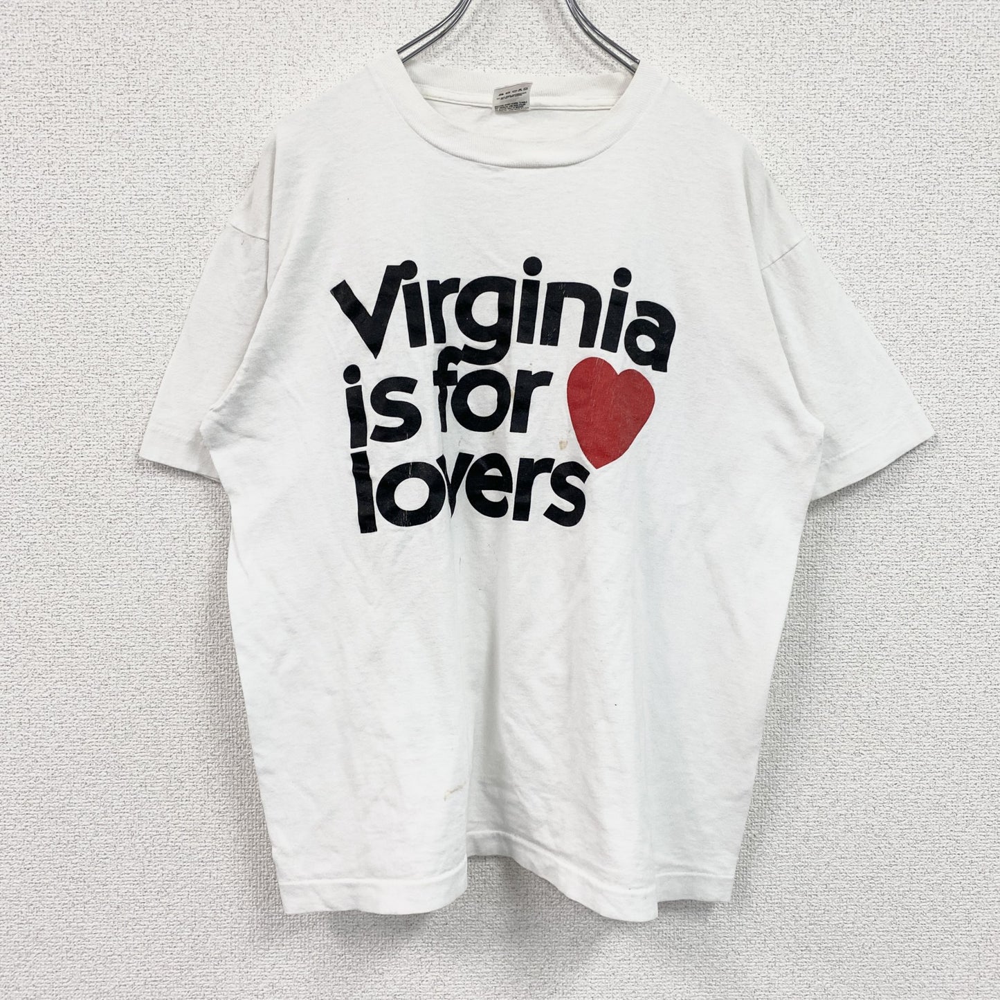 古着 used　FRUIT OF THE LOOＭ　半袖プリントTシャツ　シングルステッチ　90s　レトロ　クルーネック　Ｌサイズ
