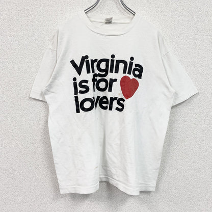 古着 used　FRUIT OF THE LOOＭ　半袖プリントTシャツ　シングルステッチ　90s　レトロ　クルーネック　Ｌサイズ