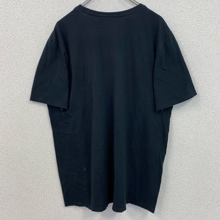 古着 used　NIKE　ナイキ　半袖カレッジプリントTシャツ　アイオワ大学　フットボール　スポーツ　黒　ブラック　XLサイズ