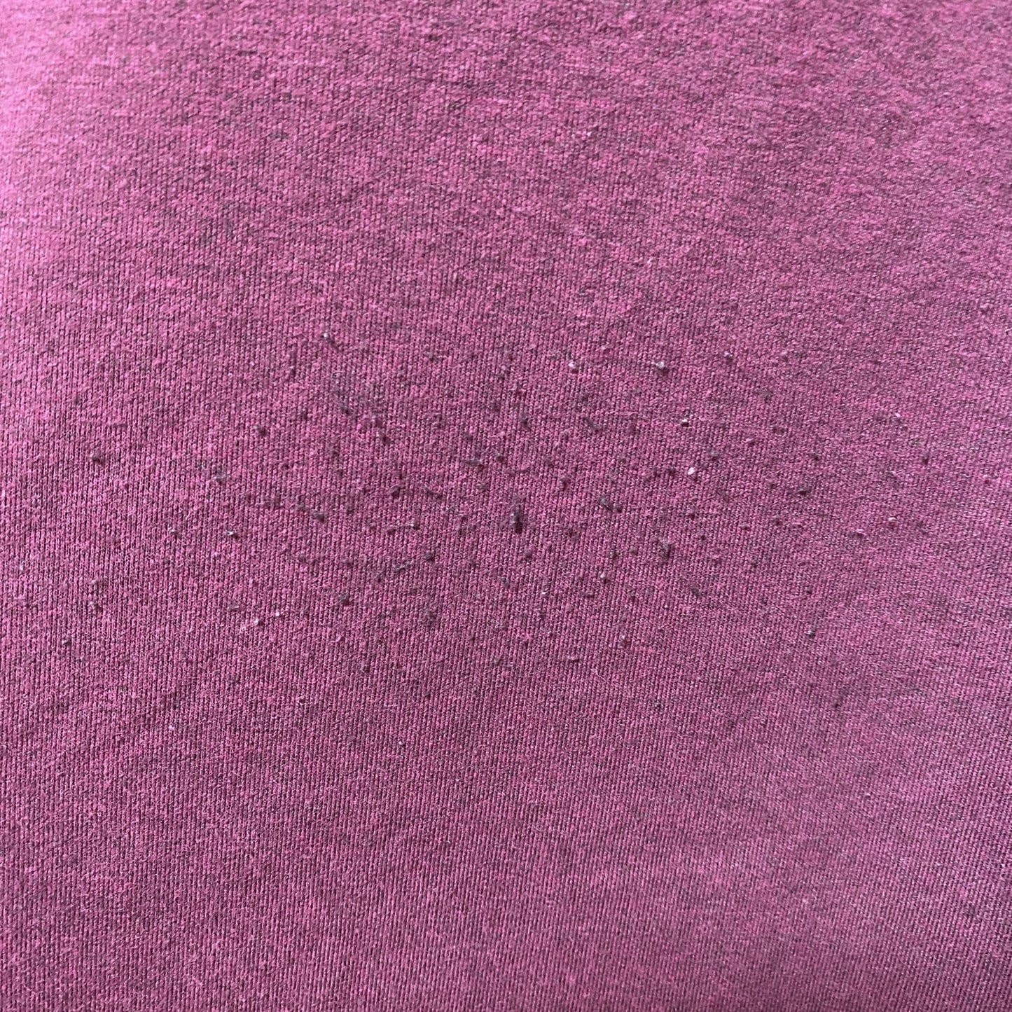 古着 used　IZOD アイゾッド　長袖ワンポイントロゴ刺繍スウェット　トレーナー　クルーネック　ワインレッド　えんじ　Lサイズ