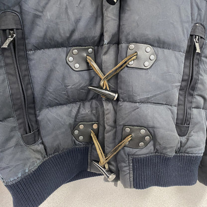 EMPORIO ARMANI　エンポリオアルマーニ　ダッフルデザインダウンジャケット　紺　ネイビー