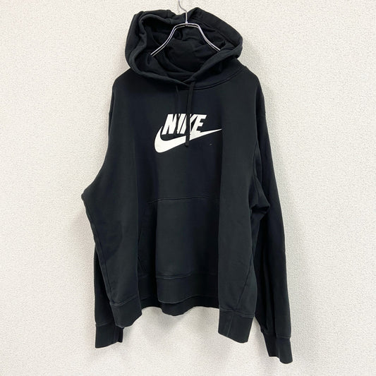 NIKE　ナイキ　パーカー/フーディー　デカロゴ　スウッシュ　黒　ブラック　1Xサイズ