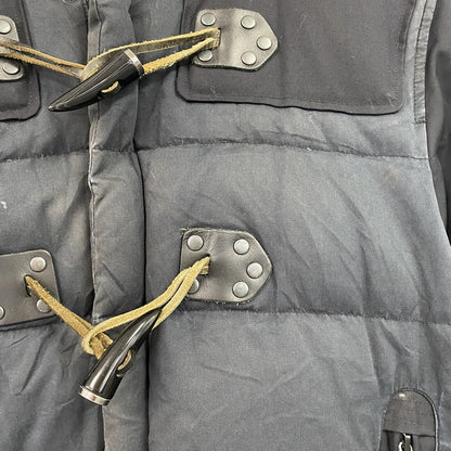 EMPORIO ARMANI　エンポリオアルマーニ　ダッフルデザインダウンジャケット　紺　ネイビー