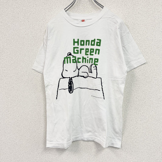 Mafimum　半袖プリントTシャツ　スヌーピー　白　ホワイト　Mサイズ