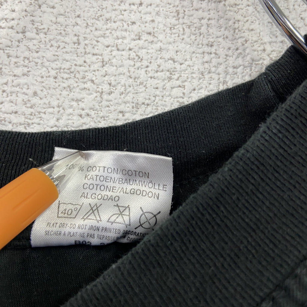古着 used　B＆C　半袖人物プリントTシャツ　BANDERA　ゲバラ　クルーネック　レトロデザイン　革命家　黒　ブラック　