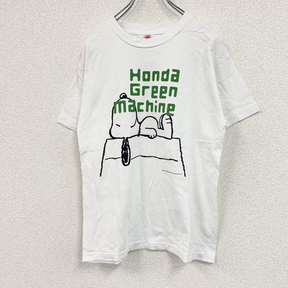 Mafimum　半袖プリントTシャツ　スヌーピー　白　ホワイト　Mサイズ