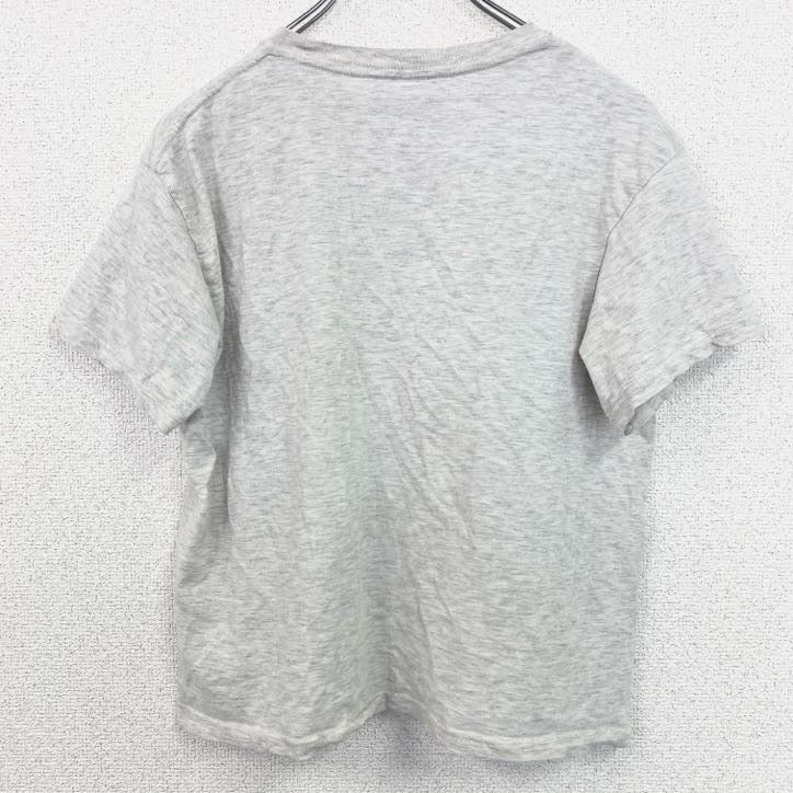 古着 used　NARUTO　うずまきナルト　半袖公式アニメプリントTシャツ　キャラクターデザイン　ライトグレー　Mサイズ