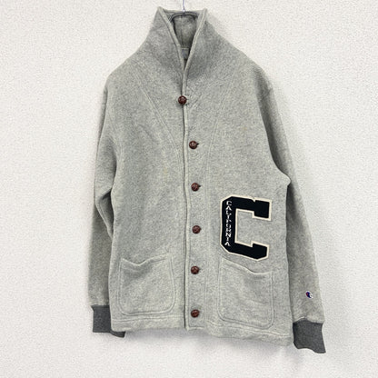 Champion　チャンピオン　スウェットパーカー　ボタン開き　灰色　グレー　Lサイズ