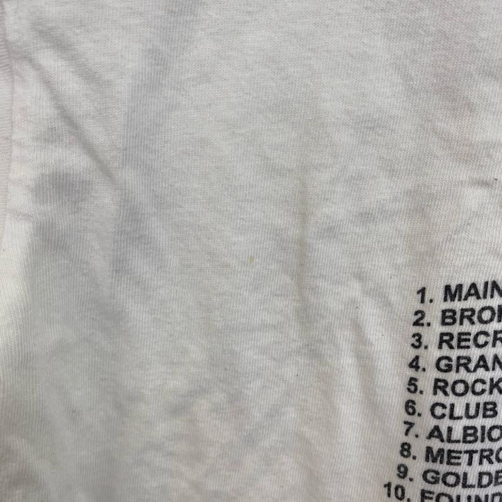 Australia　半袖プリントツアーTシャツ　オーストラリア　両面プリント　beer　白　ホワイト　Mサイズ