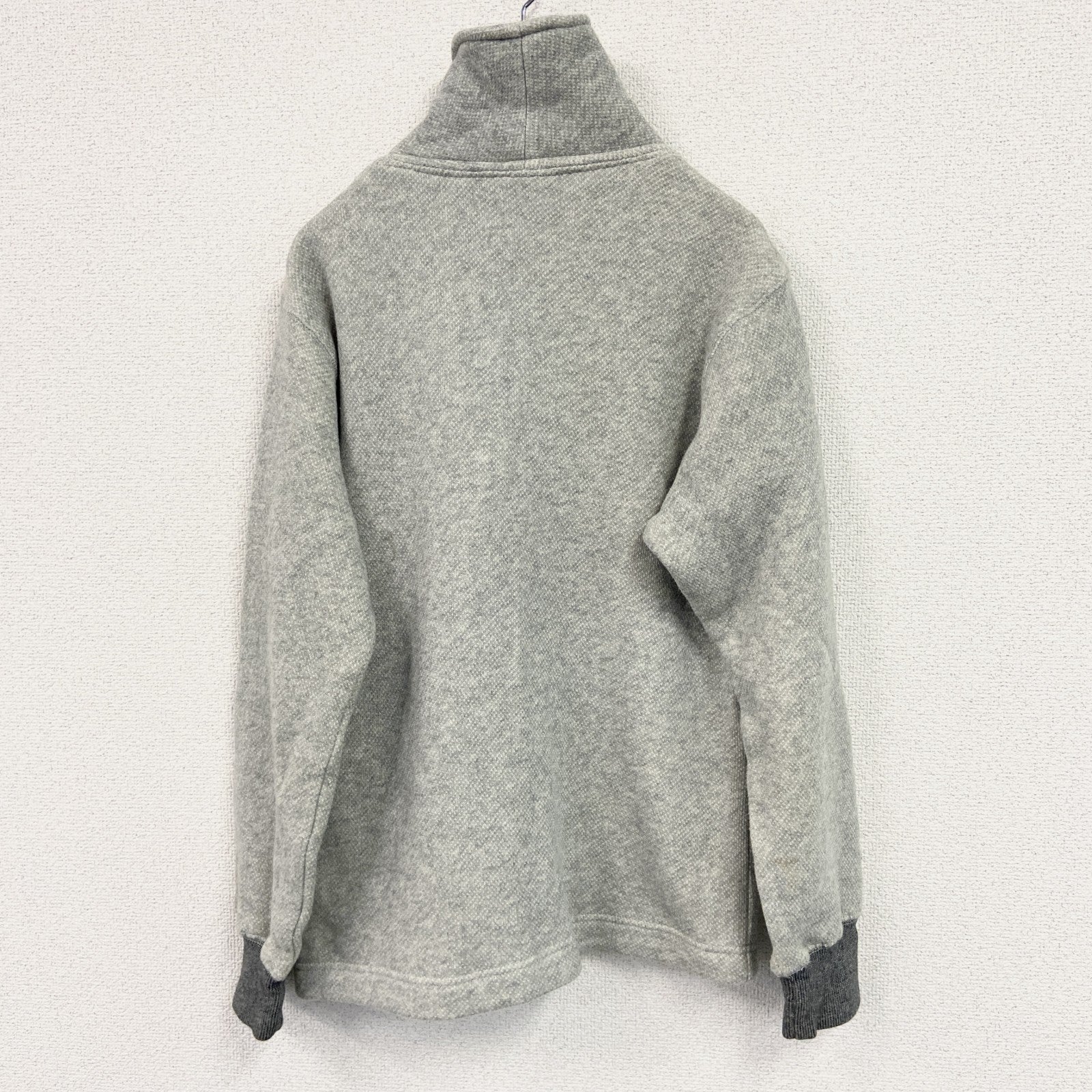 Champion　チャンピオン　スウェットパーカー　ボタン開き　灰色　グレー　Lサイズ