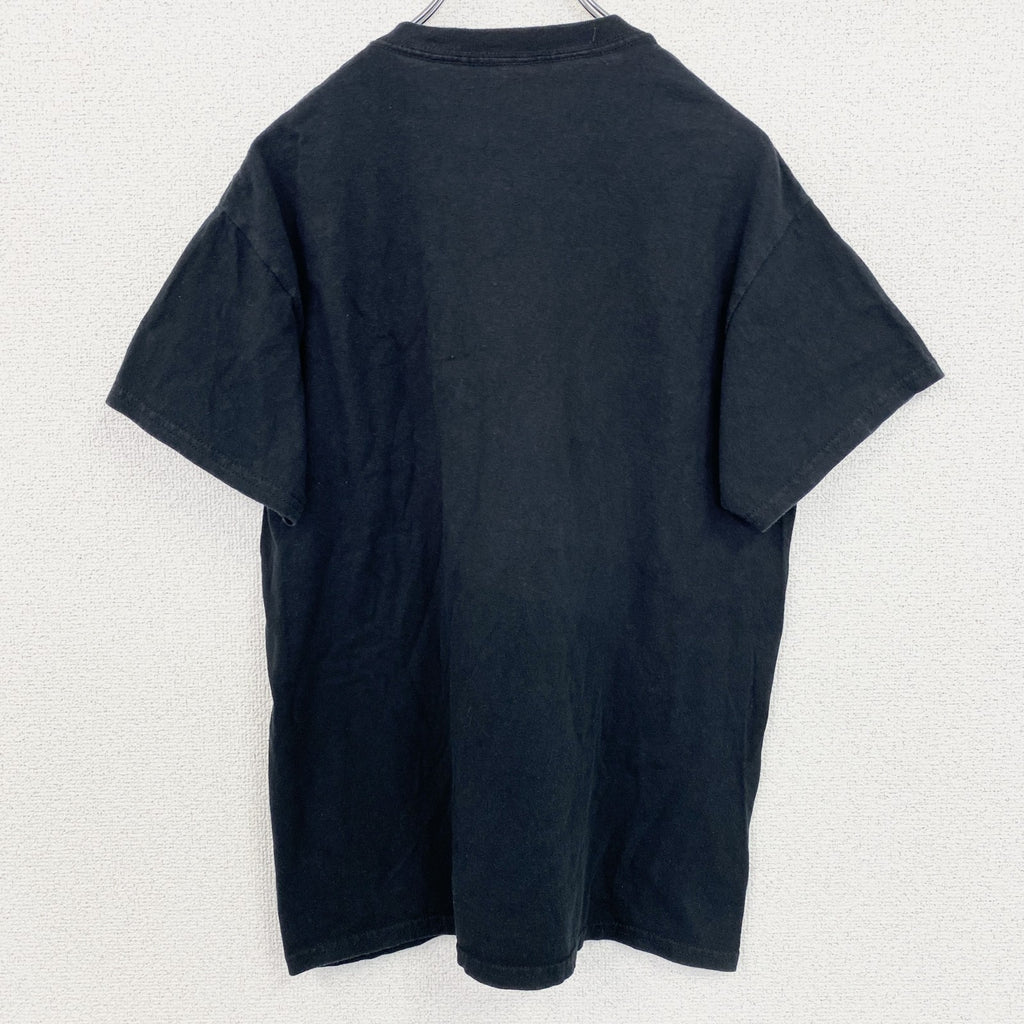 古着 used　NARUTO　うずまきナルト　半袖アニメプリントTシャツ　キャラクターデザイン　黒　ヴィンテージ　Mサイズ