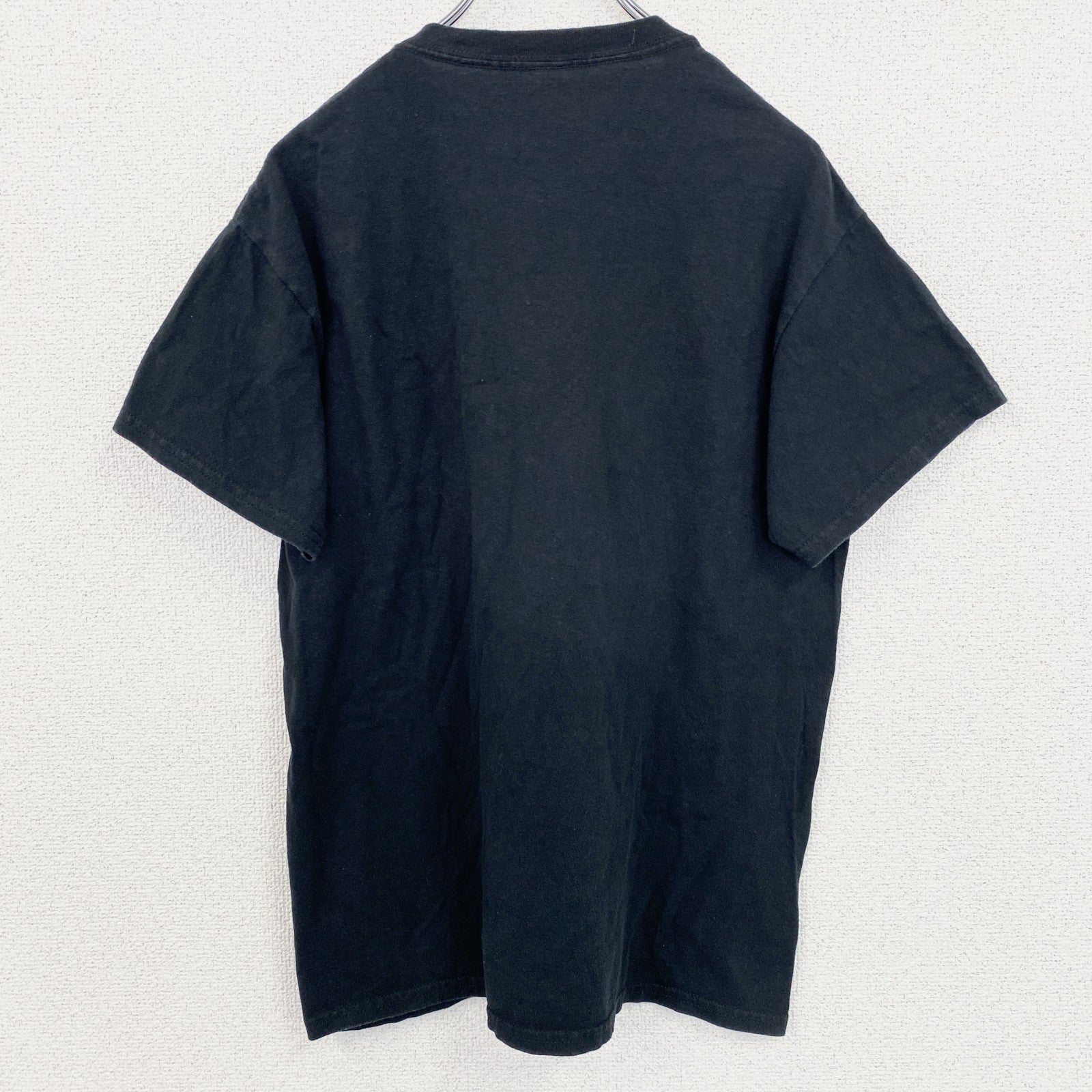 古着 used　NARUTO　うずまきナルト　半袖アニメプリントTシャツ　キャラクターデザイン　黒　ヴィンテージ　Mサイズ