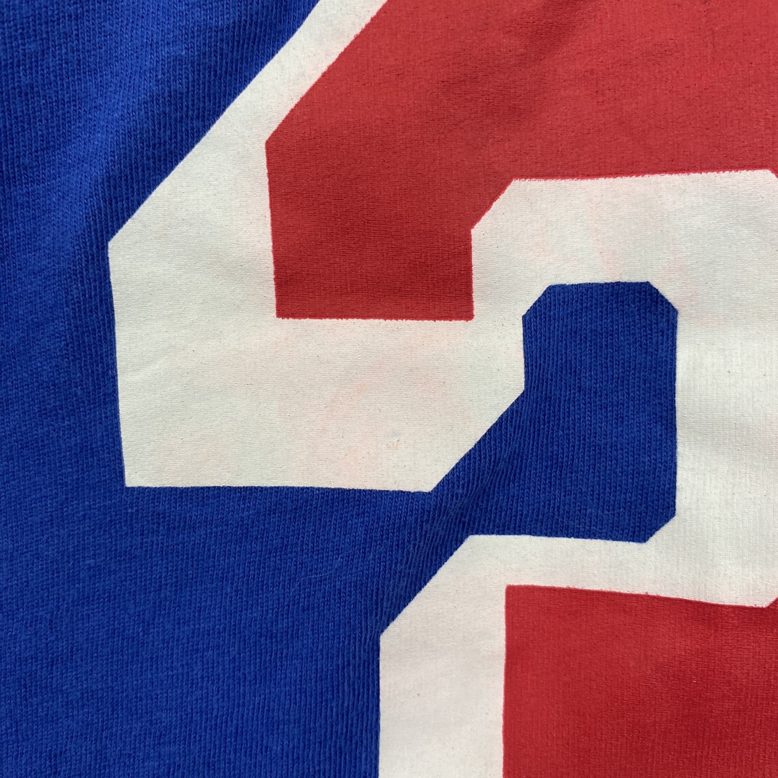 古着 used　adidas　アディダス　NHL　長袖プリントTシャツ　ニューヨークレンジャーズ　ホッケー　背番号　XLサイズ