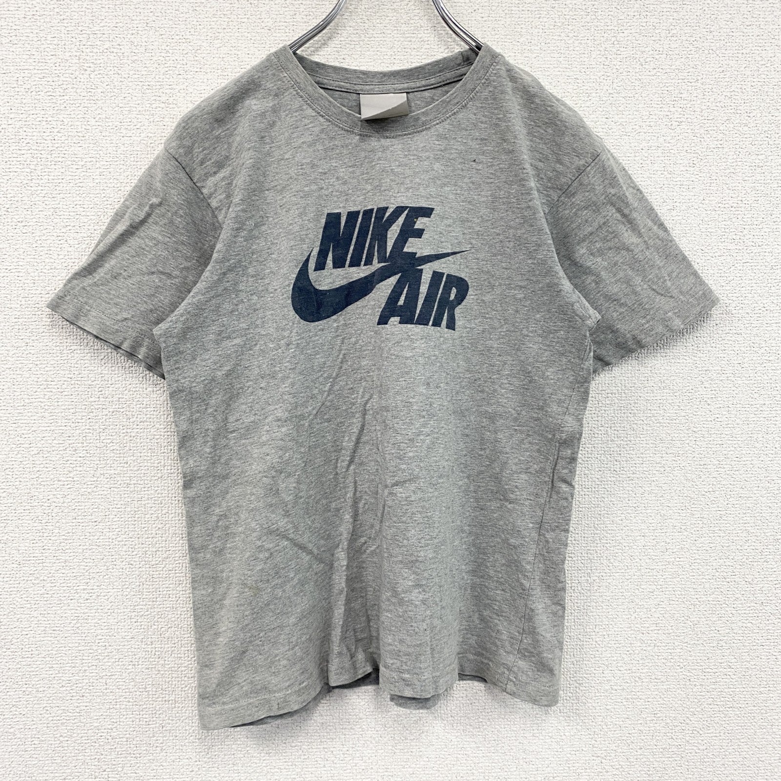 00s　NIKE　ナイキ　半袖プリントTシャツ　ヴィンテージ　グレー　Sサイズ