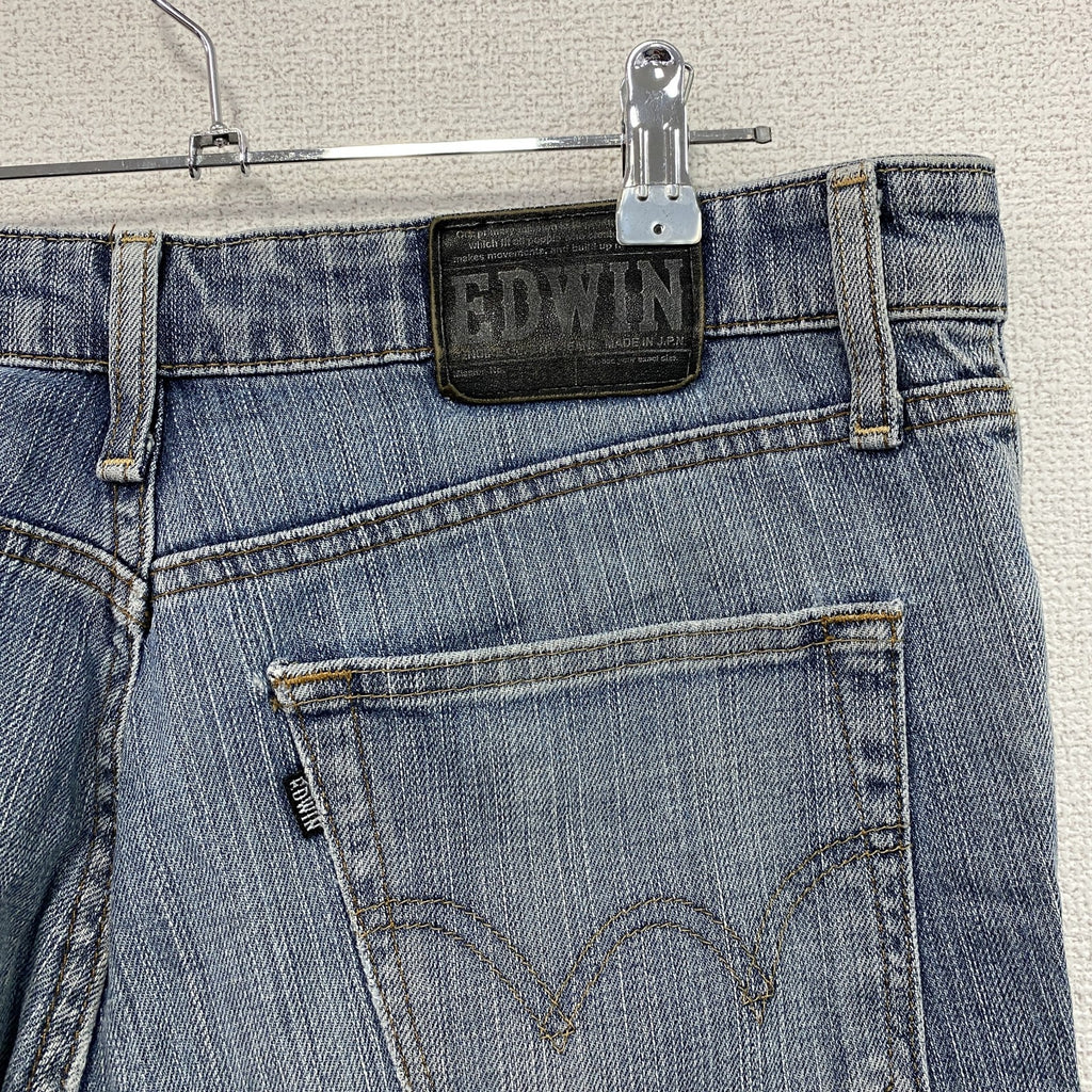 EDWIN　エドウィン　503　デニムパンツ/ジーンズ　ジップフライ　縦落ち　インディゴ　33サイズ