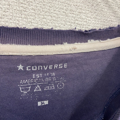 CONVERSE　コンバース　長袖Tシャツ/ロンT　紺　ネイビー　3Lサイズ
