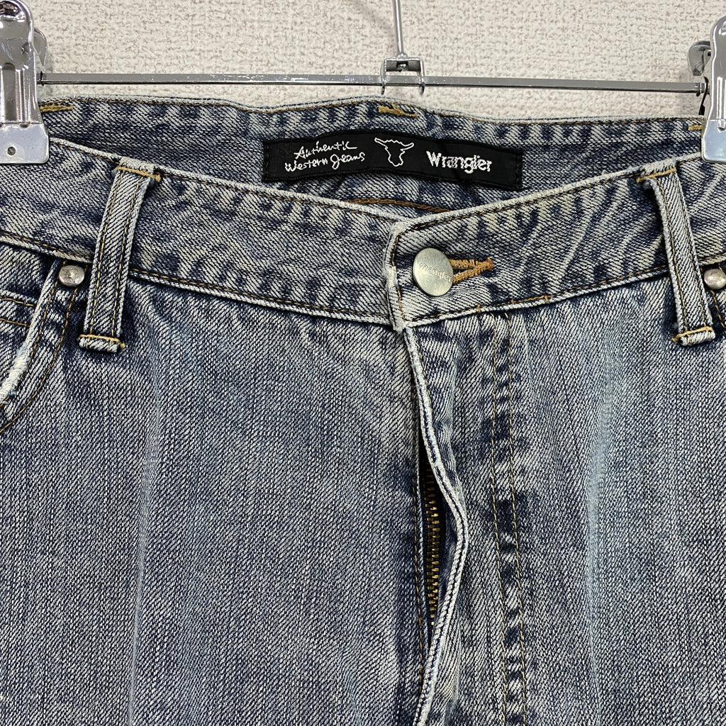 Wrangler　ラングラー　デニムパンツ/ジーンズ　縦落ち　ジップフライ　インディゴ　38サイズ　