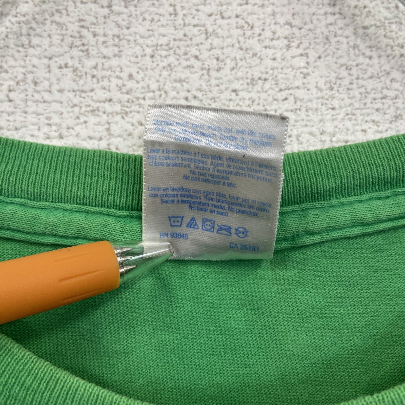 古着 used　GILDAN　ギルダン　GREENDAY　グリーンデイ　半袖バンドプリントTシャツ　緑　グリーン　Mサイズ