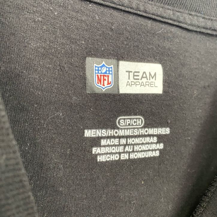 古着 used　NFL　TEAM APPAREL　レイブンズ　長袖プリントTシャツ　ロンT　フットボール　黒　ブラック　Sサイズ