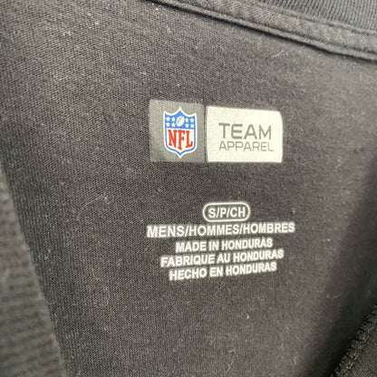 古着 used　NFL　TEAM APPAREL　レイブンズ　長袖プリントTシャツ　ロンT　フットボール　黒　ブラック　Sサイズ