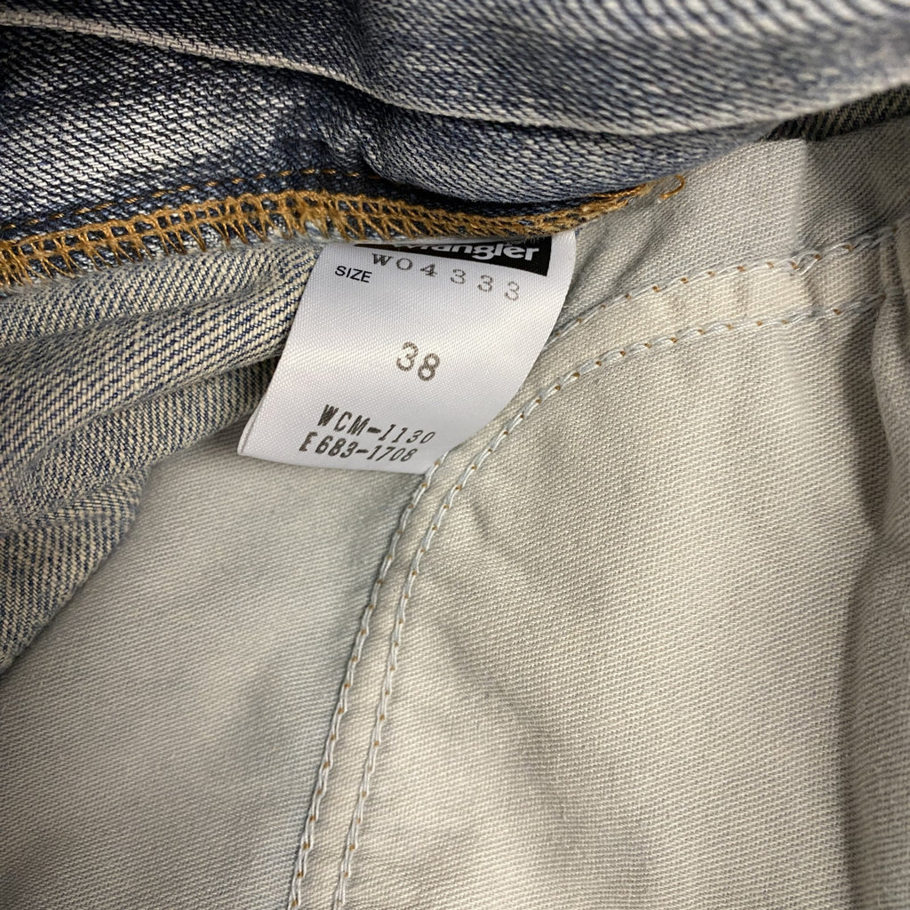 Wrangler　ラングラー　デニムパンツ/ジーンズ　縦落ち　ジップフライ　インディゴ　38サイズ　