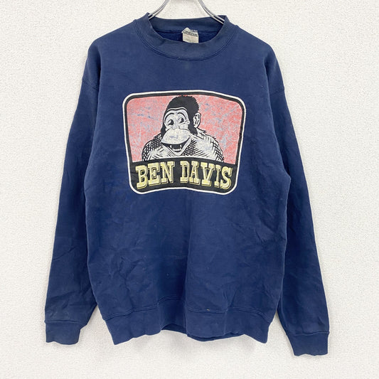 BEN DAVIS　ベンデイビス　ONEITA　スウェット/トレーナー　紺　ネイビー　Lサイズ