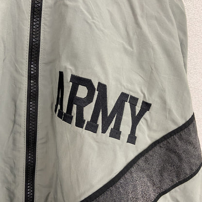 00s　U.S.ARMY　IPFU　トレーニングジャケット　ナイロンジャケット　ミリタリー　米軍　ヴィンテージ　カーキ　Lサイズ